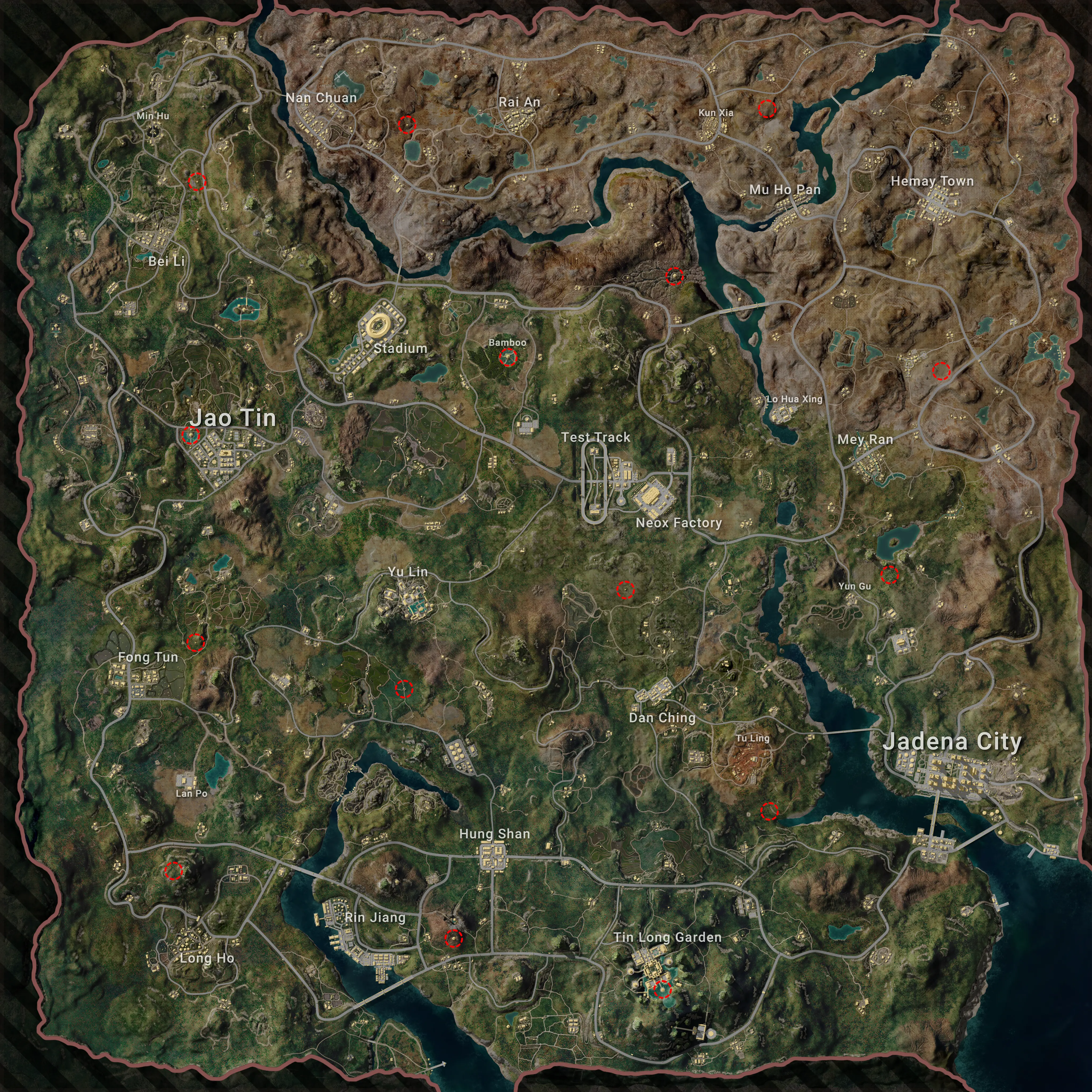 PUBG Rondo (Rondo) HD Panoramic Map